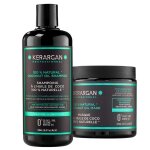 Kerargan duo hydratant & masque l'huile de coco cheveux secs 2x500ml