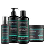 Kerargan ensemble hydratant � l'huile de coco cheveux secs 3x500ml + 100ml
