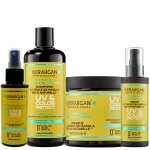 Kerargan ensemble protection uv et couleur � l'huile de marula 2x500ml + 2x100ml