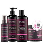 Kerargan ensemble r�parateur � la k�ratine pour cheveux ab�m�s 3x500ml + 100 ml