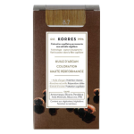 Korres capillaire coloration permanente blond clair marron 8. 7