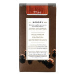 Korres capillaire coloration permanente blond cuivré intense 77. 44 Korres capillaire coloration permanente blond cuivré intense 77. 44