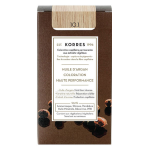 Korres capillaire coloration permanente blond platine cendr 10. 1