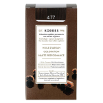 Korres capillaire coloration permanente chtain naturel marron intense 4. 77