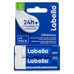 Labello stick soin des l�vres hydratant huiles naturelles original lot de 2 x 4, 8g