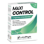 Labophyto maxi control - lingettes retardantes d'éjaculation - 6 lingettes Labophyto maxi control - lingettes retardantes d'éjaculation - 6 lingettes