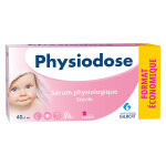 Laboratoires gilbert physiodose + srum physiologique 40 unidoses