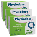 Laboratoires gilbert physiodose srum physiologique strile lot de 3 x 30 units