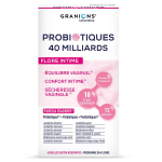 Laboratoire des granions probiotiques 40 milliards flore intime confort intime 40 g�lules