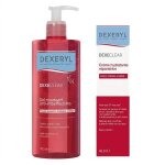 Dexeryl dexeclear cr�me hydratante r�paratrice 40ml + gel moussant anti - imperfections 400ml