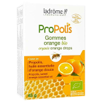 Ladrôme propolis gommes orange bio 45g Ladrôme propolis gommes orange bio 45g