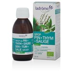 Ladrme  base de plantes fraches sirop de pin thym & sauge bio 150ml