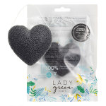 Lady green eponge konjac visage charbon de bambou Lady green eponge konjac visage charbon de bambou