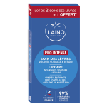 Laino soin des lvres pro intense lot de 2 x 4g + 1 offert