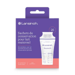 Lansinoh sachets pour le lait maternel boite de 25