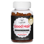 Lashil beauty good hair men anti - chute cheveux 60 gummies