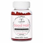 Lashil beauty good hair women anti - chute cheveux 60 gummies