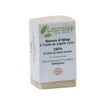 Lauralep savon d'alep bio 20% d'huile de laurier et huile de nigelle 150g