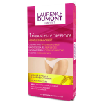 Laurence dumont institut bandes cire froide aisselles & maillot 16 units