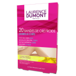 Laurence dumont institut bandes cire froide corps 20 unit�s