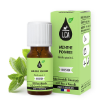 Lca huile essentielle de menthe huile poivree bio 10 ml