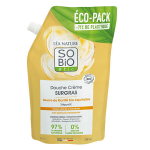L�a nature so bio etic, ecopack * douche cr�me surgras, au beurre de karit� bio, nourrit bio 1l