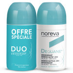 Led noreva deoliane dodorant roll - on dermo - actif 24h lot de 2 x 50ml