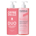 Led noreva sensidiane gele lavante apaisante lot de 2 x 400ml