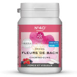 Lemon pharma fleurs de bach chewing gums energie n40 60g