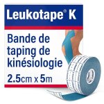 Leukotape� k bande de taping neuro - proprioceptive 5 m x 2, 5 cm bleu x1