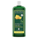 Logona soins capillaires shampooing volumateur au miel &  la bire bio 500ml