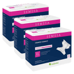 Lot de 3 marque verte semesa change complet adulte nuit super taille xl 20 unités Lot de 3 marque verte semesa change complet adulte nuit super taille xl 20 unités
