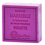 Lothantique les savons de marseille savon solide violette 100g Lothantique les savons de marseille savon solide violette 100g