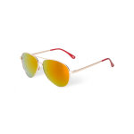 Loubsol femme lunettes de soleil aviateur or