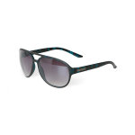 Loubsol homme lunettes de soleil aviateur ecaille bleu