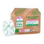 Love & green change b�b� pure nature couche �cologique taille 1 32 unit�s