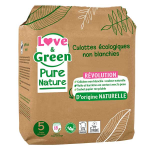 Love & green change bb pure nature culotte cologique taille 5 18 units