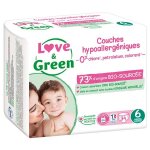 Love & green couches hypoallerg�niques t6 + 15kg 34 unit�s