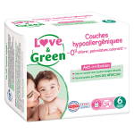 Love & green couches hypoallergniques t6 + 15kg 34 units