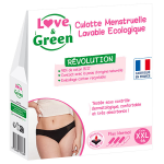 Love & green culotte menstruelle lavable ecologique taille 46 flux normal