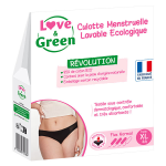 Love & green hygine fminine culotte menstruelle lavable cologique taille xl flux normal