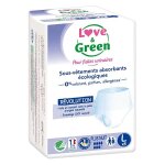 Love & green sous - v�tements incontinence pour fuites urinaires plus nuit taille l 8 unit�s