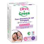 Love & green sous - vtements de nuit cologiques enfants 4 - 7 ans 15 units