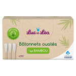 Luc et la hygine et soins btonnet ouat bambou 200 units
