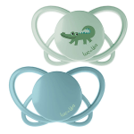 Luc et la physio 2 sucettes physiologiques croco 6 - 18 mois