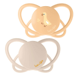 Luc et l�a physio 2 sucettes physiologiques oie 0 - 6 mois