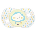 Luc et l�a sucette physiologique silicone 0 - 6m nuage