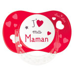 Luc et léa sucette silicone + 18m maman Luc et léa sucette silicone + 18m maman