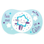 Luc et la sucette silicone + 6m clin