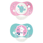Luc et léa sucette silicone anatomique edition limitée duo lama cactus 6 - 18mois Luc et léa sucette silicone anatomique edition limitée duo lama cactus 6 - 18mois